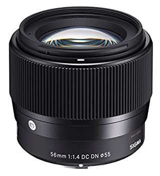 【中古品】SIGMA 56mm F1.4 DC DN | Contemporary C018 | Canon EF-Mマウント用 APS-C(中古品)