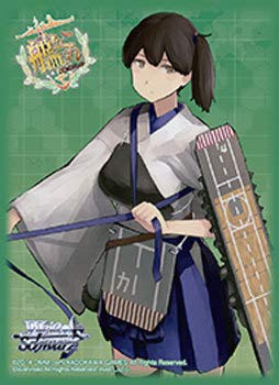 【中古品】ヴァイスシュヴァルツ -艦これ-第二艦隊 スリーブ 加賀 ライトグリーン 55 (中古品)の通販は 7,713円