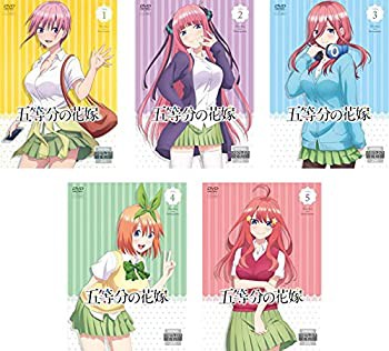 五等分の花嫁 [レンタル落ち] 全5巻セット [マーケットプレイスDVDセット商(中古品)