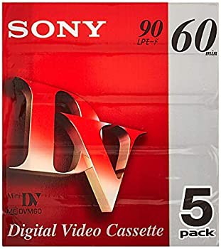 【新品】SONY ミニデジタルビデオカセット 5巻パック 5DVM60R3(新品)