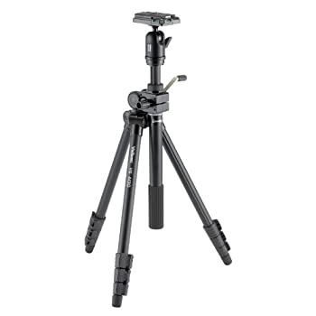 【新品】Velbon 三脚 VS-443Q 4段 レバーロック 脚径23mm 小型 自由雲台 V4-unit付 (新品)