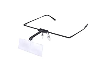 【新品】ESCHENBACH メガネ型ルーペ ラボフレーム 両眼タイプ 倍率2倍 3倍 レンズ2 (新品)