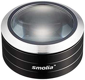 【新品】3R スリー・アールシステム 使い方簡単LED付卓上ルーペ [LED拡大鏡smolia] (新品)の通販は