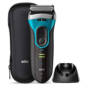 【新品】ブラウン メンズ電気シェーバー シリーズ3 Proskin 3枚刃 水洗い/お風呂剃 (新品)