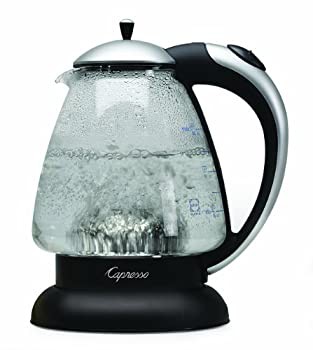 【中古】Capresso H2O Plus Water Kettle Matte Silver 48-Ounce by Capresso