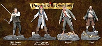 (未使用･未開封品)Pirates Of The Caribbean/The Curse Of The Black Pearl Action Figures : Series2 Set of 4