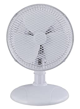 【中古】Optimus F-0712 7-Inch 2-Speed Personal Table Fan White by Optimus