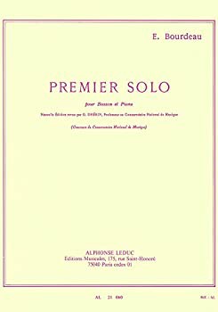 【中古】ブルドー: ソロ 第一番 (ファゴット、ピアノ) ルデュック出版
