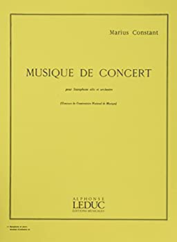 【中古】(未使用・未開封品)コンスタン : 演奏会の音楽 (サクソフォン、ピアノ) ルデュック出版の通販は