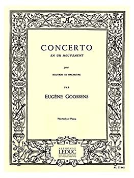 【中古】グーセンス: 協奏曲 オーボエ・コンチェルト (オーボエ、ピアノ) ルデュック出版