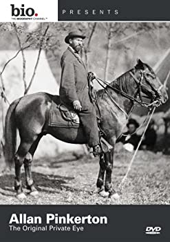 (未使用･未開封品)Biography: Allan Pinkerton - Original Private-Eye [DVD] ALAN PINKERTON; America's First Private Eye / Illustrated