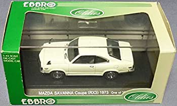 【中古】エブロ 1/43 マツダ サバンナ RX-3 1973 ホワイト 43546 完成品