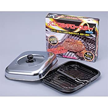 【中古】(未使用･未開封品)竹原製缶 マルチロースタールックタイプ T-5/ホーム＆キッチン グリルパン・直火プレート, 焼き網/竹原製缶(TAKECAN)/