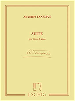 【中古】タンスマン: 組曲 (ファゴット、ピアノ) マックス・エシック出版