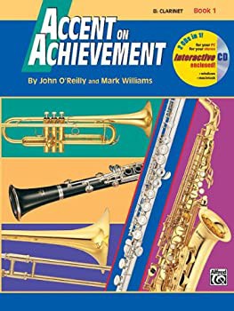 【中古】(未使用･未開封品)Accent on Achievement, Book 1 - B-Flat Clarinet - Bk+CD