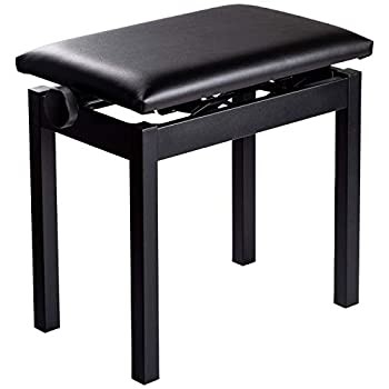 【中古】(未使用･未開封品)KORG ピアノ用 高低自在椅子 PC-300 BK ブラック