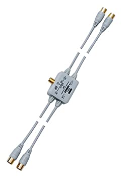 【中古】(未使用･未開封品)日本アンテナ 屋内用ダブル分波器 出力ケーブル付(S2CFBTNL) S2DSUVの通販は 9,711円