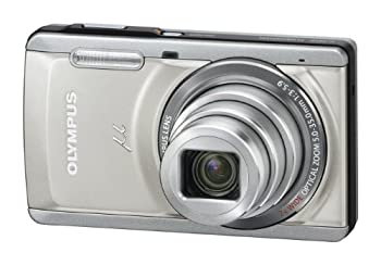 【中古】OLYMPUS デジタルカメラ μ-7050 シルバー 光学7倍ズーム ハイビジョンムービー μ-7050 SLV