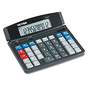 【中古】(未使用･未開封品)VCT12004 - Victor 1200-4 Business Desktop Calculator by Victor