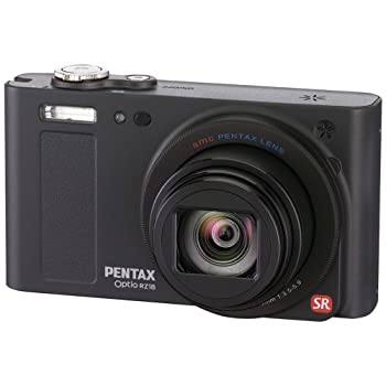中古】Pentax Optio RZ-18 16 MP Digital Camera with 18x Optical