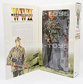 【中古】(未使用･未開封品)WWII Ukraine 1944 Wehrmacht German Germany Sniper 1:6 Action Figure Authentic Uniform 1999 Discontinue