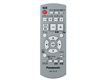 【中古】Panasonic ラックシアター用リモコン N2QAYB000149
