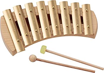 【中古】(未使用･未開封品)アウリス AURIS 楽器 鉄琴 真鍮 グロッケン ダイヤトニック 8音の通販は