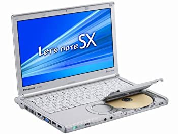 【中古】パナソニック(Panasonic) Let's note SX2 法人 (Corei5-3320M vPro/Win7Pro32/SMD/500G/WiMAX/標BT) CF-SX2JE4DS