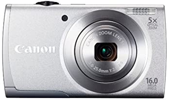 【中古】Canon デジタルカメラ PowerShot A2600 約1600万画素 光学5倍ズーム シルバー PSA2600(SL)の通販は 48,856円