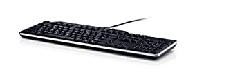 【中古】Dell KB522 Business Multimedia - Keyboard - USB - for Inspiron 11 3179, 15 55XX, 17 5767, Latitude 7370, 7414, E5270の通販は