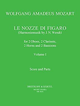 【中古】モーツァルト: 「フィガロの結婚」より 第1巻 (木管八重奏) ムジカ・ララ出版