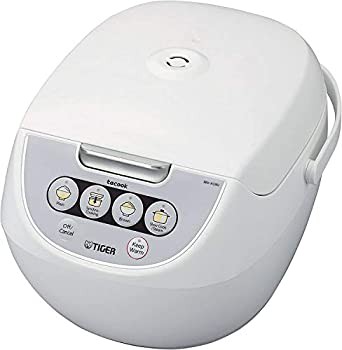 【中古】Tiger JBV-A18U-W 10-Cup (Uncooked) Micom Rice Cooker with Food Steamer & Slow Cooker White by Tiger Corporation