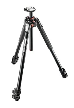 【中古】(未使用･未開封品)Manfrotto マンフロット カメラ 三脚 MT190XPRO3 3 Section Aluminum Tripod Legs with Q90 Column (Black)