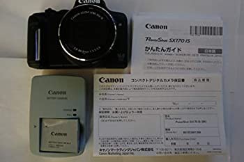 【中古】(未使用･未開封品)CANON PowerShot SX170 IS 3インチ LCD 16メガピクセル コンパクトカメラ ブラック