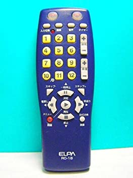 【中古】ELPA 各社共通ビデオリモコン RC-18