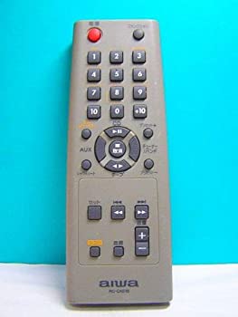 【中古】アイワ オーディオリモコン RC-CAS16 蓋無