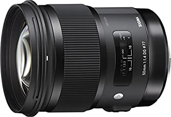 【中古】SIGMA 単焦点標準レンズ Art 50mm F1.4 DG HSM シグマ用 フルサイズ対応 311568の通販は