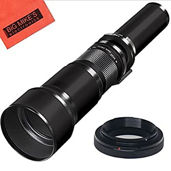 【中古】(未使用･未開封品)long-range 650?mm-1300?mm F / 8望遠ズームレンズfor CanonデジタルEOS Rebel t2i、t3、t3i、t4i、t5i、t5、