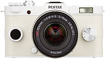 【中古】PENTAX ミラーレス一眼 Q-S1 ズームレンズキット [標準ズーム 02 STANDARD ZOOM] ピュアホワイト 06191