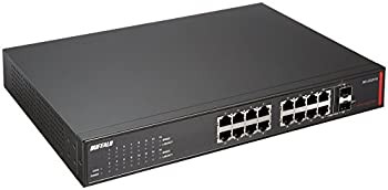 【中古】(未使用･未開封品)BUFFALO レイヤー2 Giga スマートスイッチ 16ポート BS-GS2016