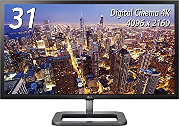 【中古】LG モニター ディスプレイ 31MU97-B 31インチ/4K(4096×2160)/IPS 非光沢/HDMI×2、DisplayPort/高さ調節、ピボット対応/スピーカー内蔵