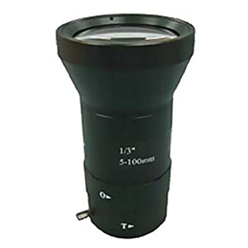 【中古】マザーツール バリフォーカルレンズ 5~100mm MTL05100M ボックス型カメラ用DCレンズ CSマウント 望遠タイプ