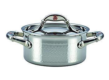 Ruffoni Symphonia Prima 1.5-quart Covered Casserole、ステンレス