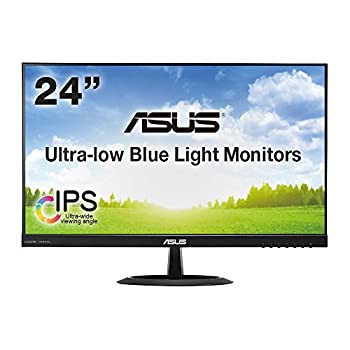 【中古】(未使用･未開封品)ASUS 23.8型WQHDディスプレイ ( IPS / 広視野角178°/ ブルーライト低減 / SRGBカバー / HDMI×2D-sub×1 /