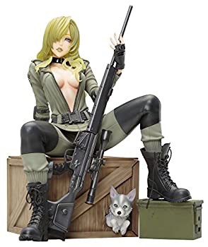 【中古】コトブキヤ メタルギア ソリッド美少女 スナイパーウルフ 1/7スケール PVC製 塗装済み完成品フィギュア