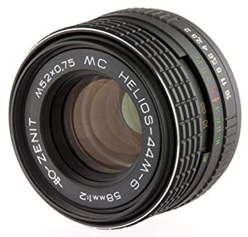 【中古】ヘリオス HELIOS 44M-6 2/58 Micro 4/3 Olympus PEN OM-D Panasonic G ロシアレンズ