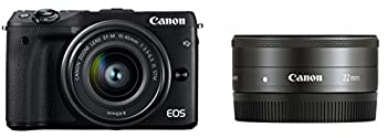 中古】Canon ミラーレス一眼カメラ EOS M3 ダブルレンズキット