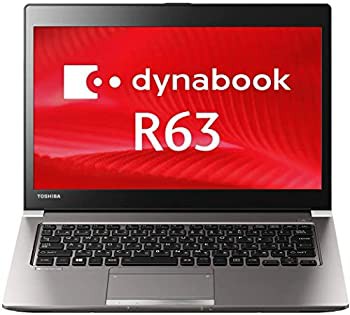 ダイナブック dynabook R63/P PR63PBAA637AD71 / Core i5 5300U(2.3GHz) / SSD:128GB / 13.3インチ / シルバーのサムネイル