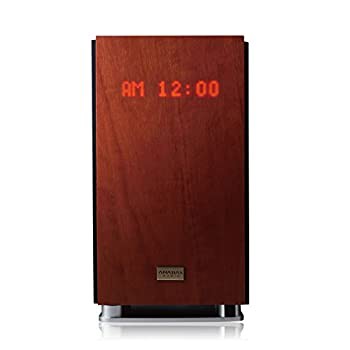 【中古】太知ホールディングス CDクロックラジオシステム AA-001 ブラウン、茶色 (約)幅19.5×奥行18.3×高さ35.6cm(突起含まず)の通販は