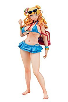 【中古】ダイキ工業 おしえて! ギャル子ちゃん 水着のギャル子ちゃん 1/6スケール PVC製 塗装済み 完成品フィギュア